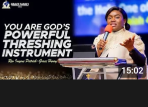 msg2 You are God’s powerful threshing instrument